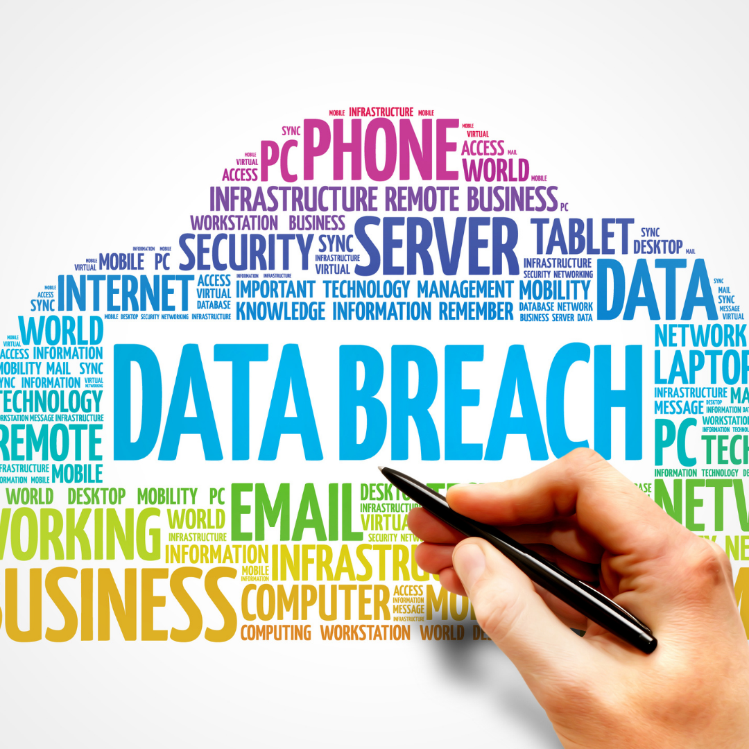 data breach in color